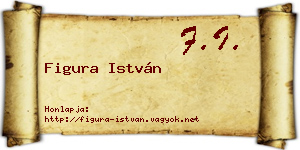 Figura István névjegykártya